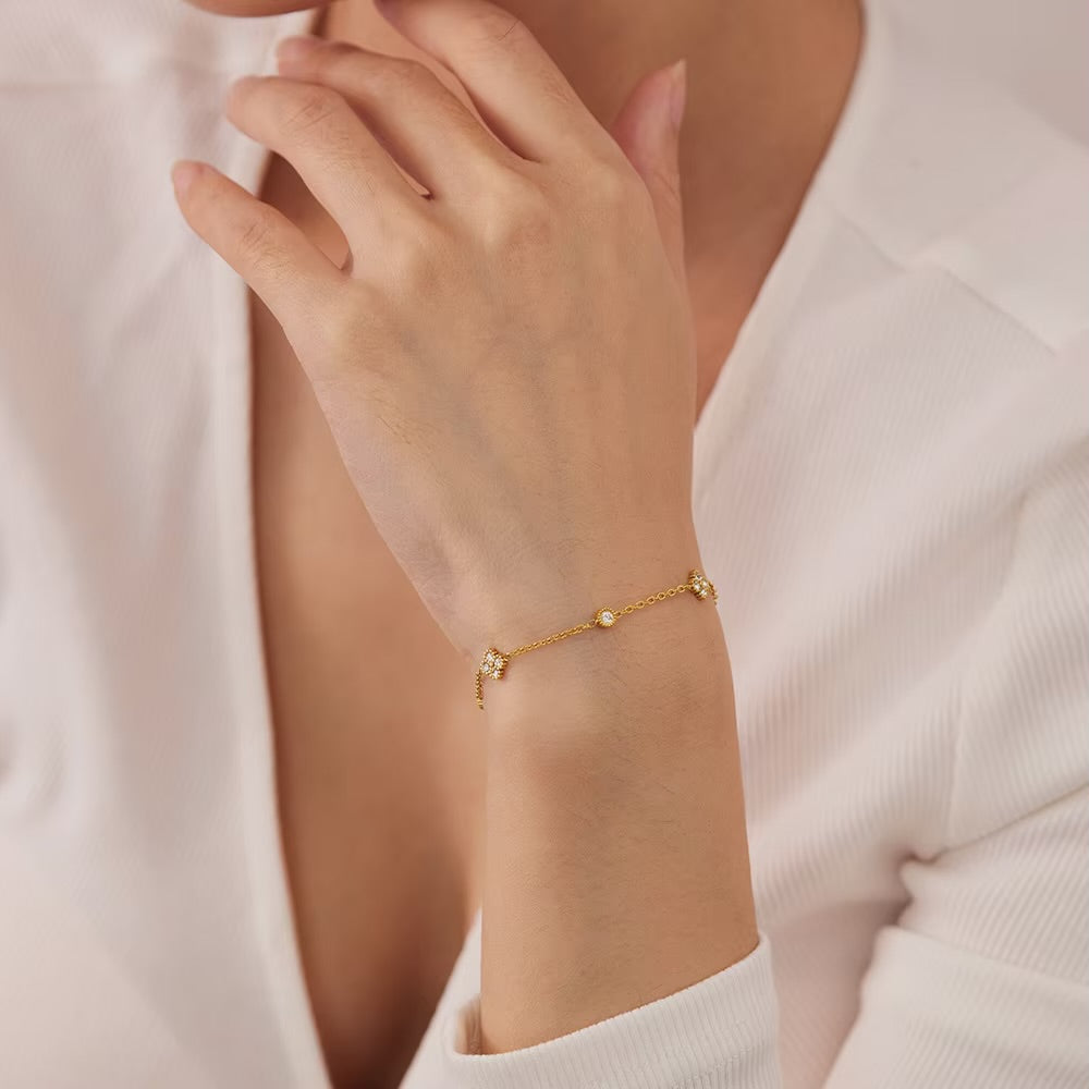 Zelda Zirconia Bracelet