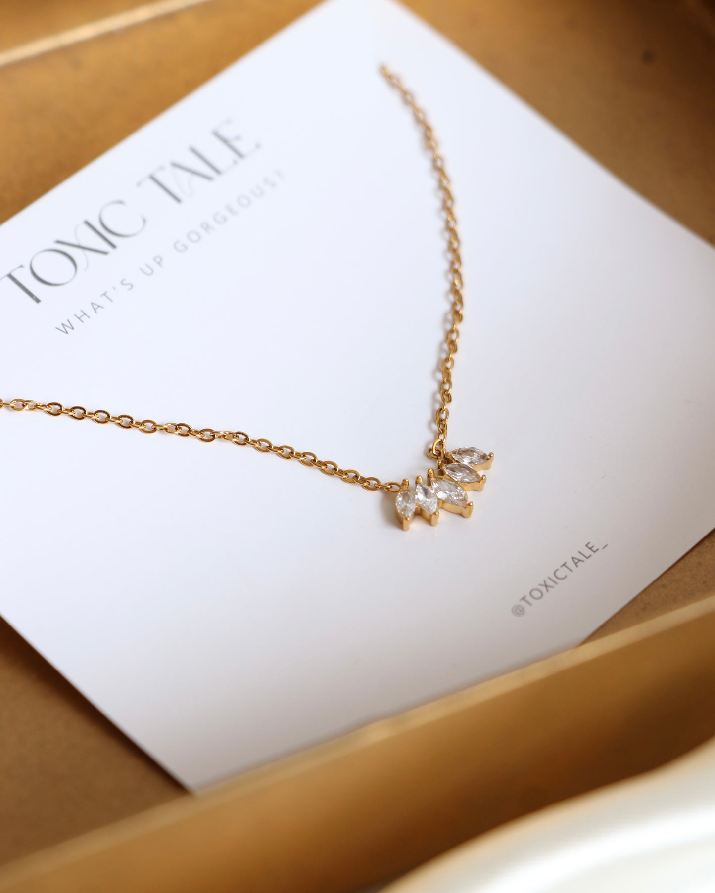 Terra Zirconia Necklace