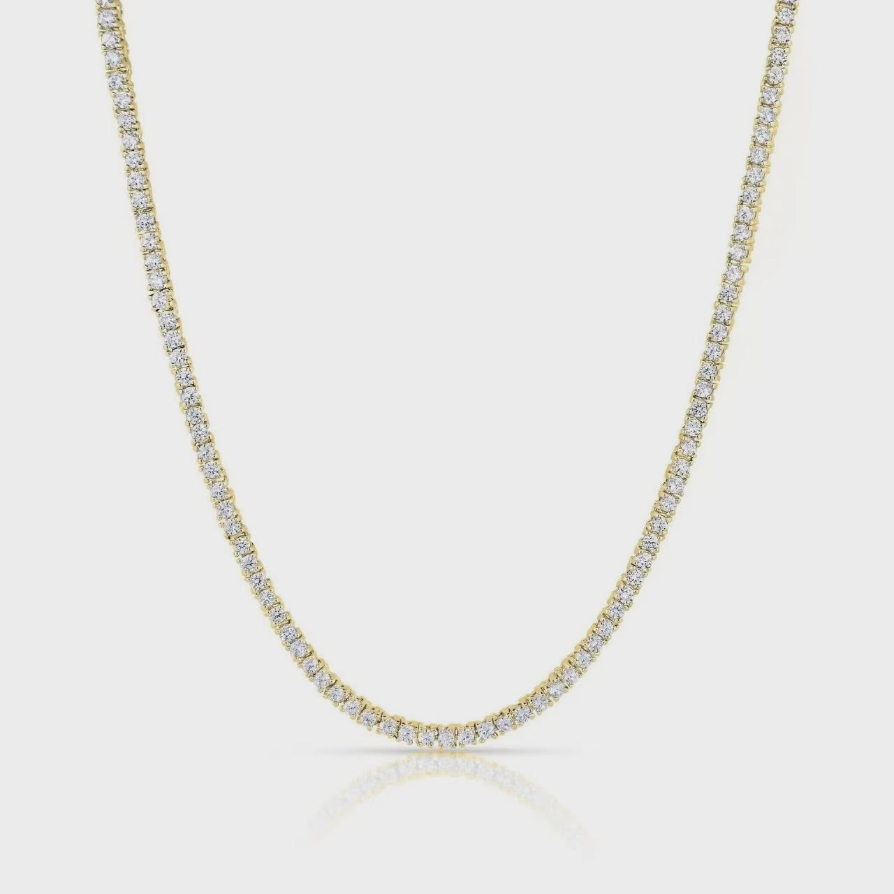 Dainty Diamond Line Chain