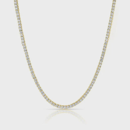 Dainty Diamond Line Chain