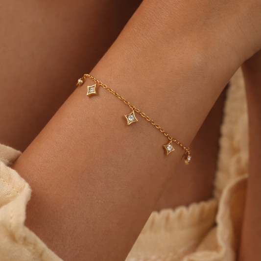 Trinket Zirconia Bracelet