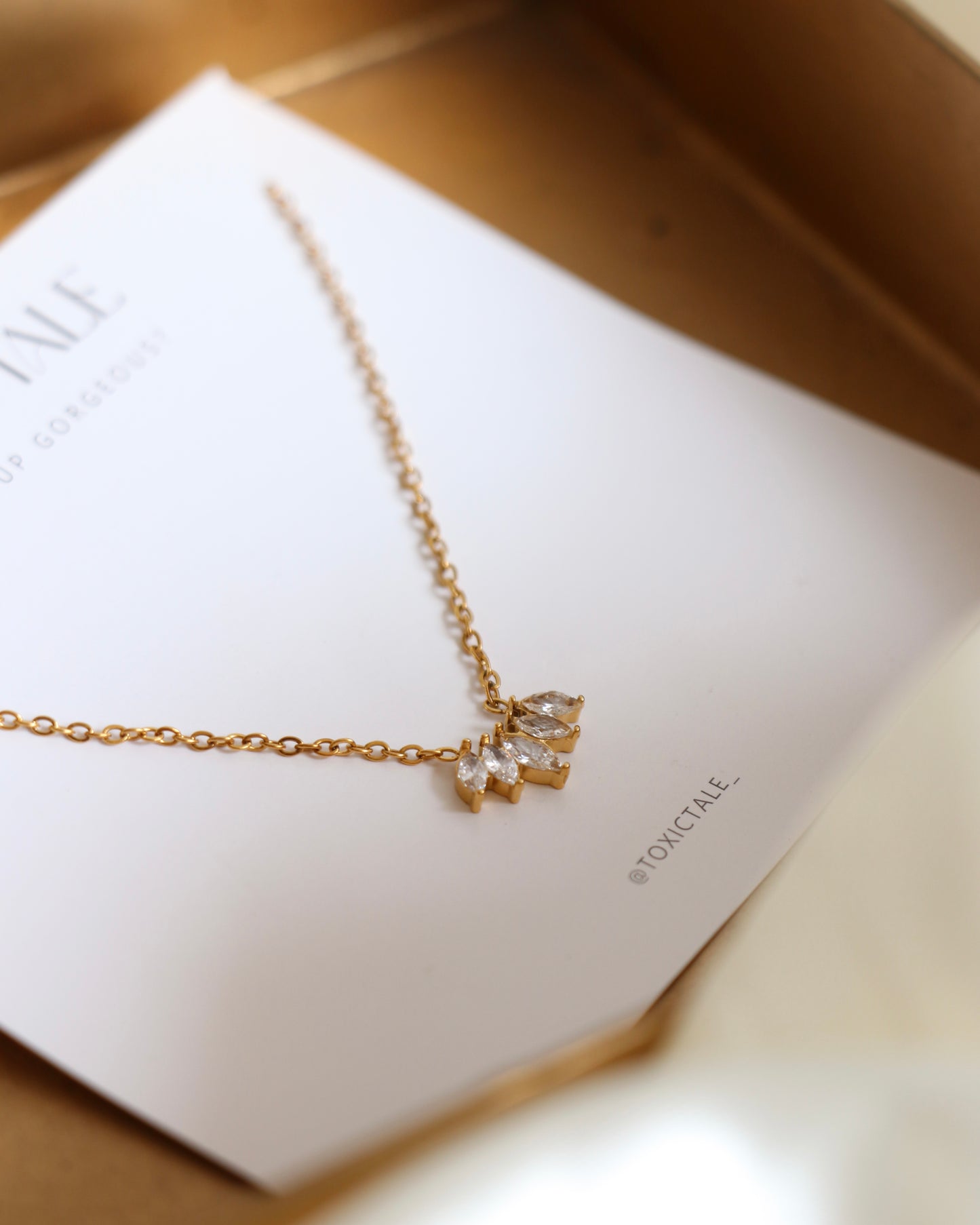 Terra Zirconia Necklace