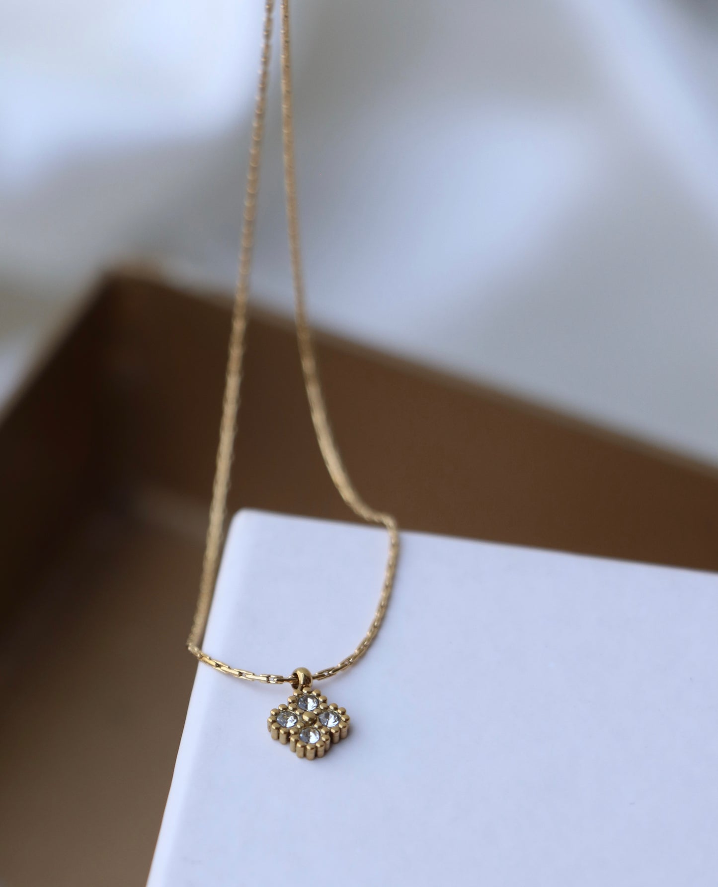 Ira Dainty Zirconia Necklace