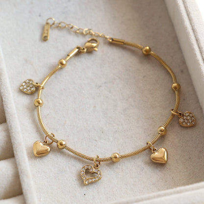 Pixie Heart Charm Bracelet