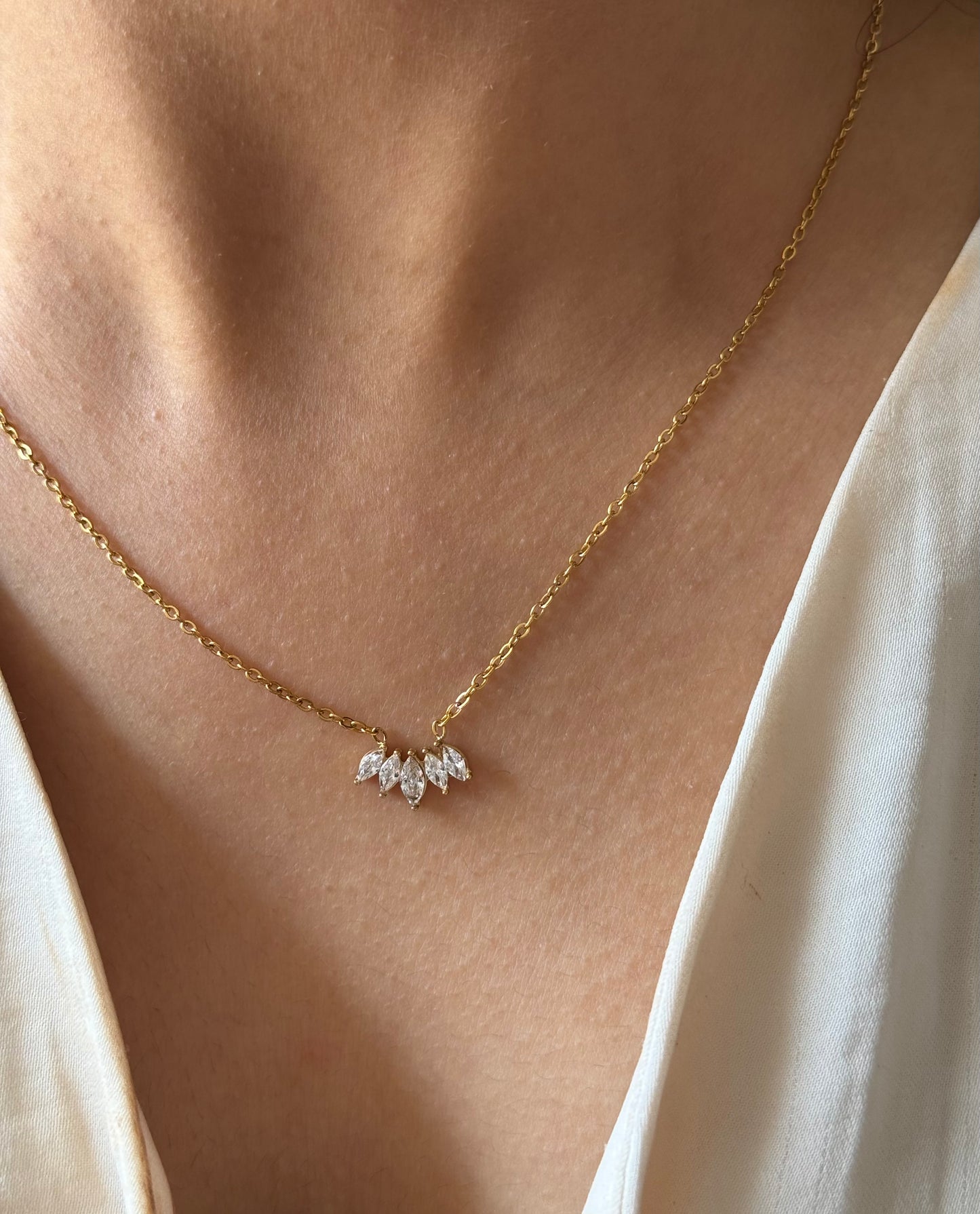 Terra Zirconia Necklace