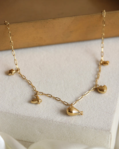 Tanzire Mini Charms Necklace