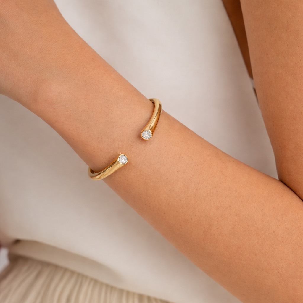 Jaded Zirconia Band ( Adjustable)