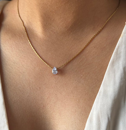 Ariel Drop Diamond Necklace