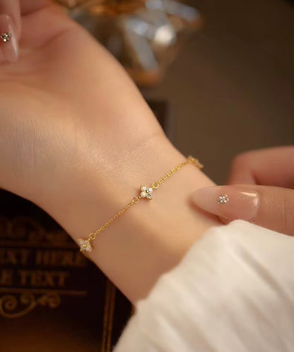 Dainty Zirconia Tira Bracelet