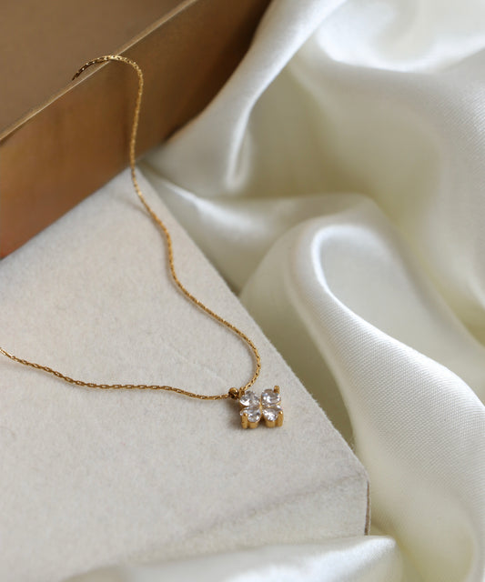 Iced Daisy Necklace