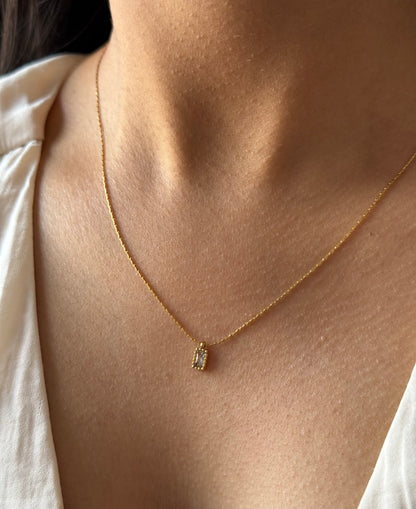 Zelda Dainty Zirconia Necklace