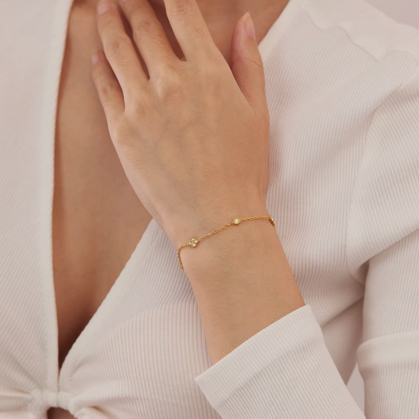 Zelda Zirconia Bracelet