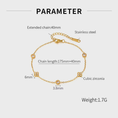 Zelda Zirconia Bracelet