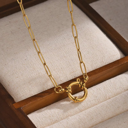 Bubble Clasp charm Chain