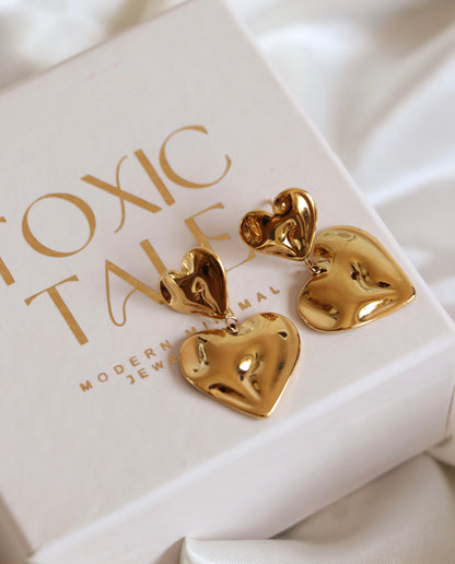 Krish Heart Earrings