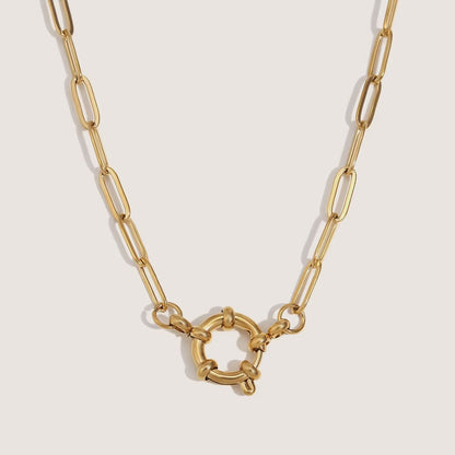 Bubble Clasp charm Chain