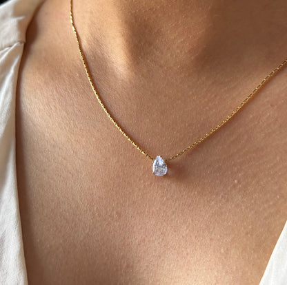 Ariel Drop Diamond Necklace