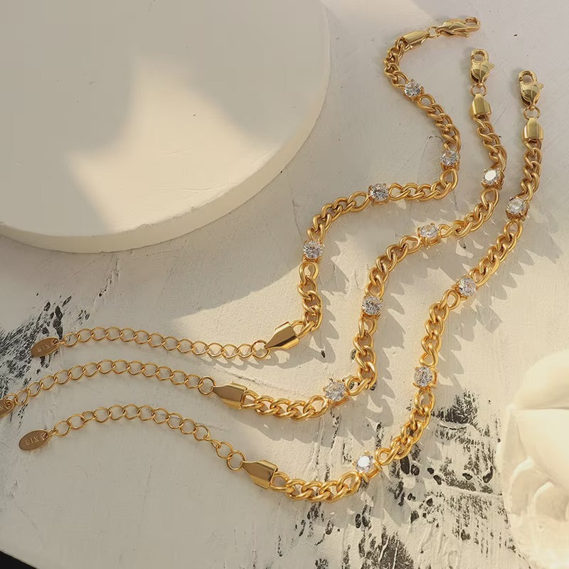 Opalite Zirconia Bracelet