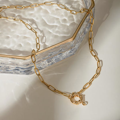 Bubble Clasp charm Chain