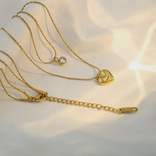 Rebeca Double Layer Necklace