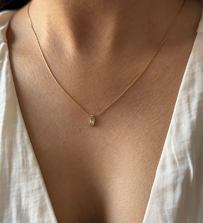 Zelda Dainty Zirconia Necklace