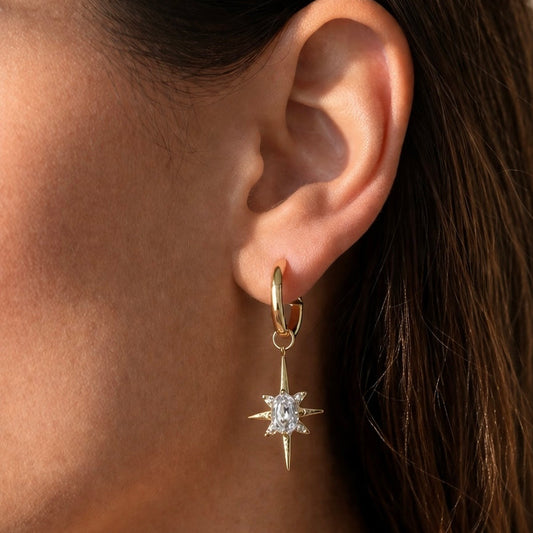 Starlit Diamond Earrings
