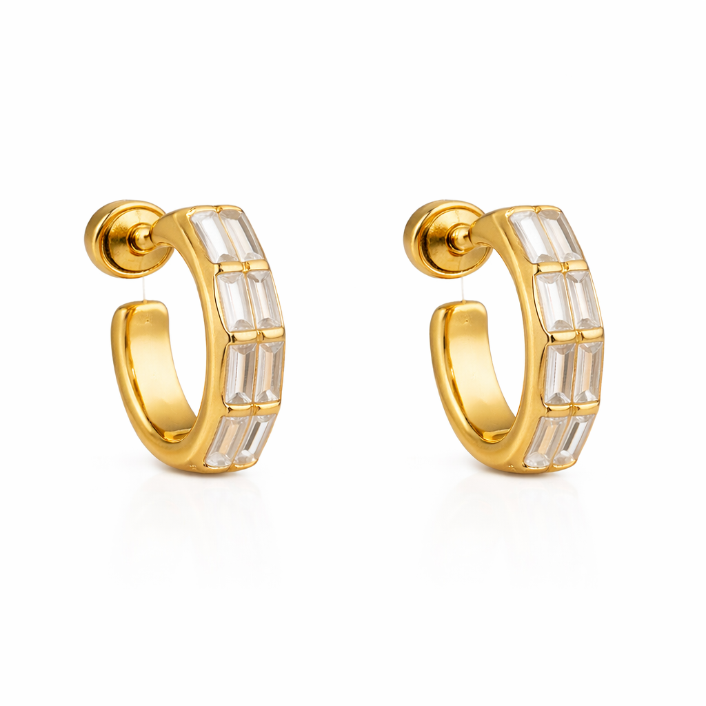 Amaya Rheinstone Hoops