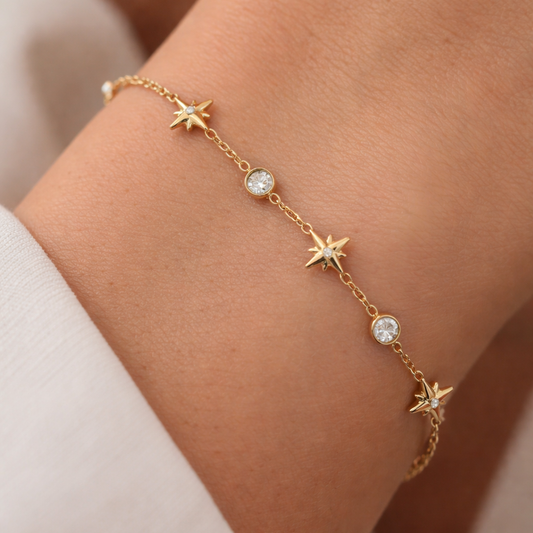 Dainty Starlit Bracelet