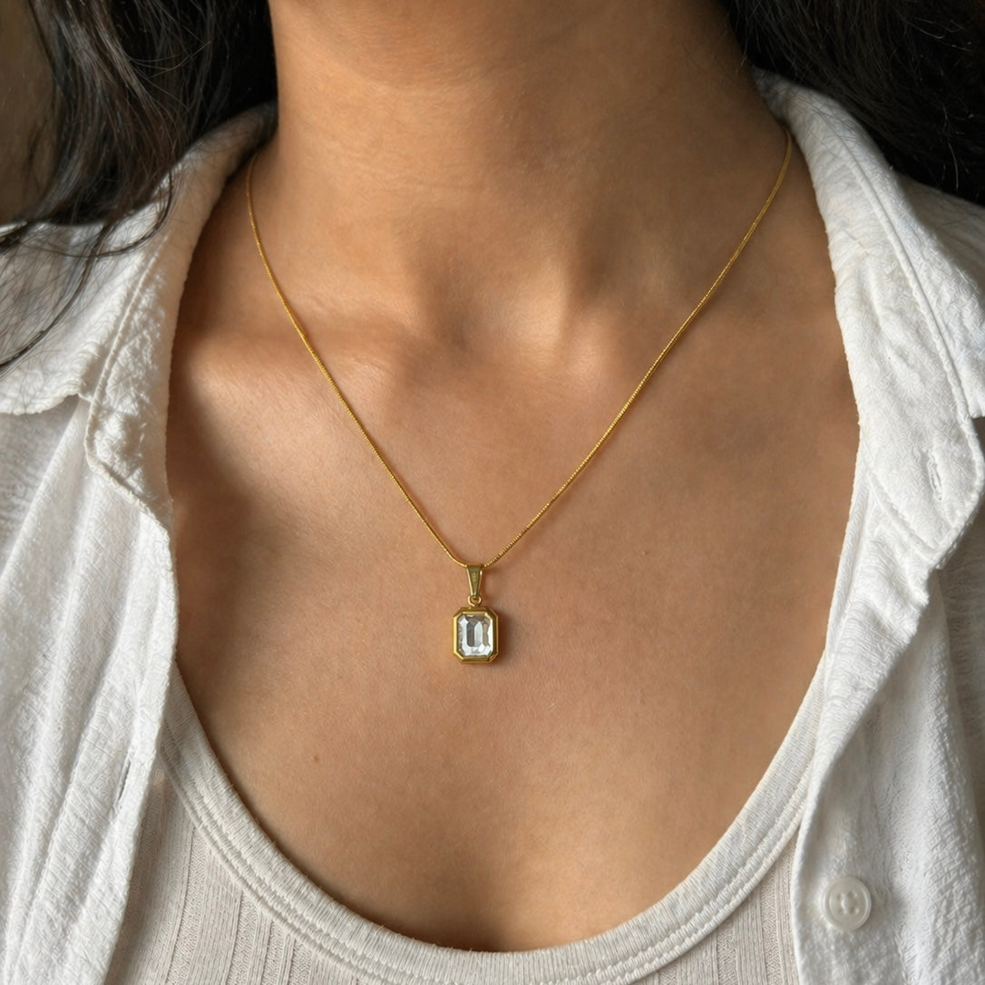 Salt Stone Necklace