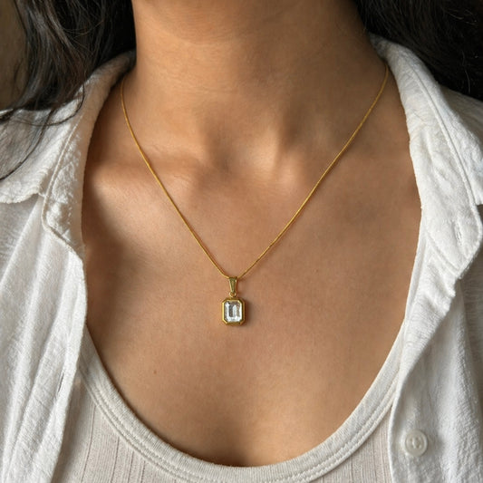 Salt Stone Necklace