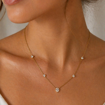 Ethereal Diamond Necklace