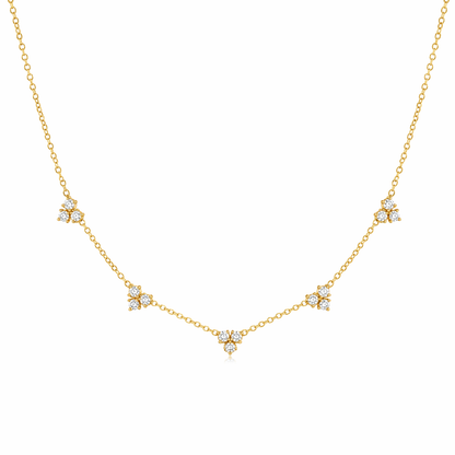 Étoile Cluster Necklace