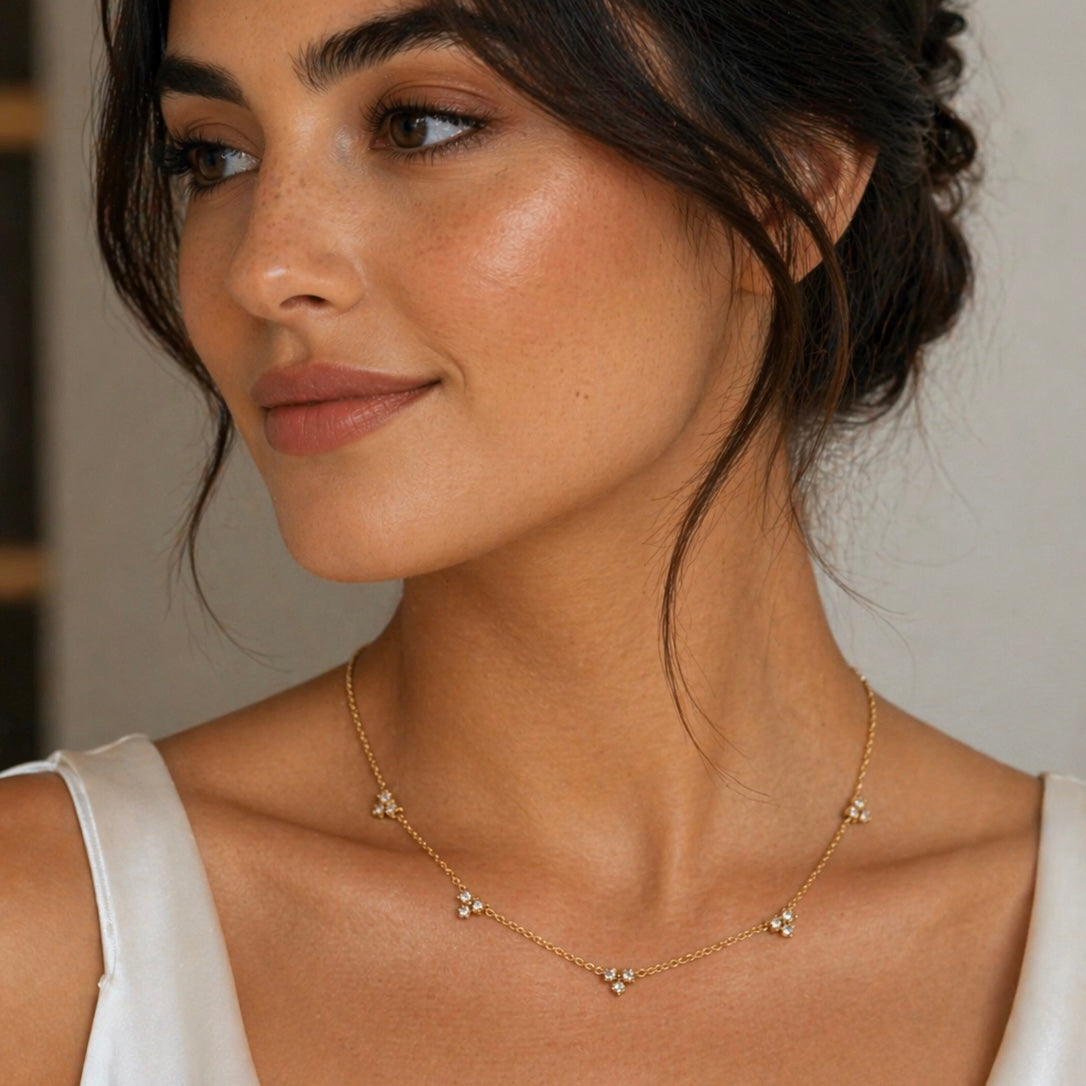 Étoile Cluster Necklace