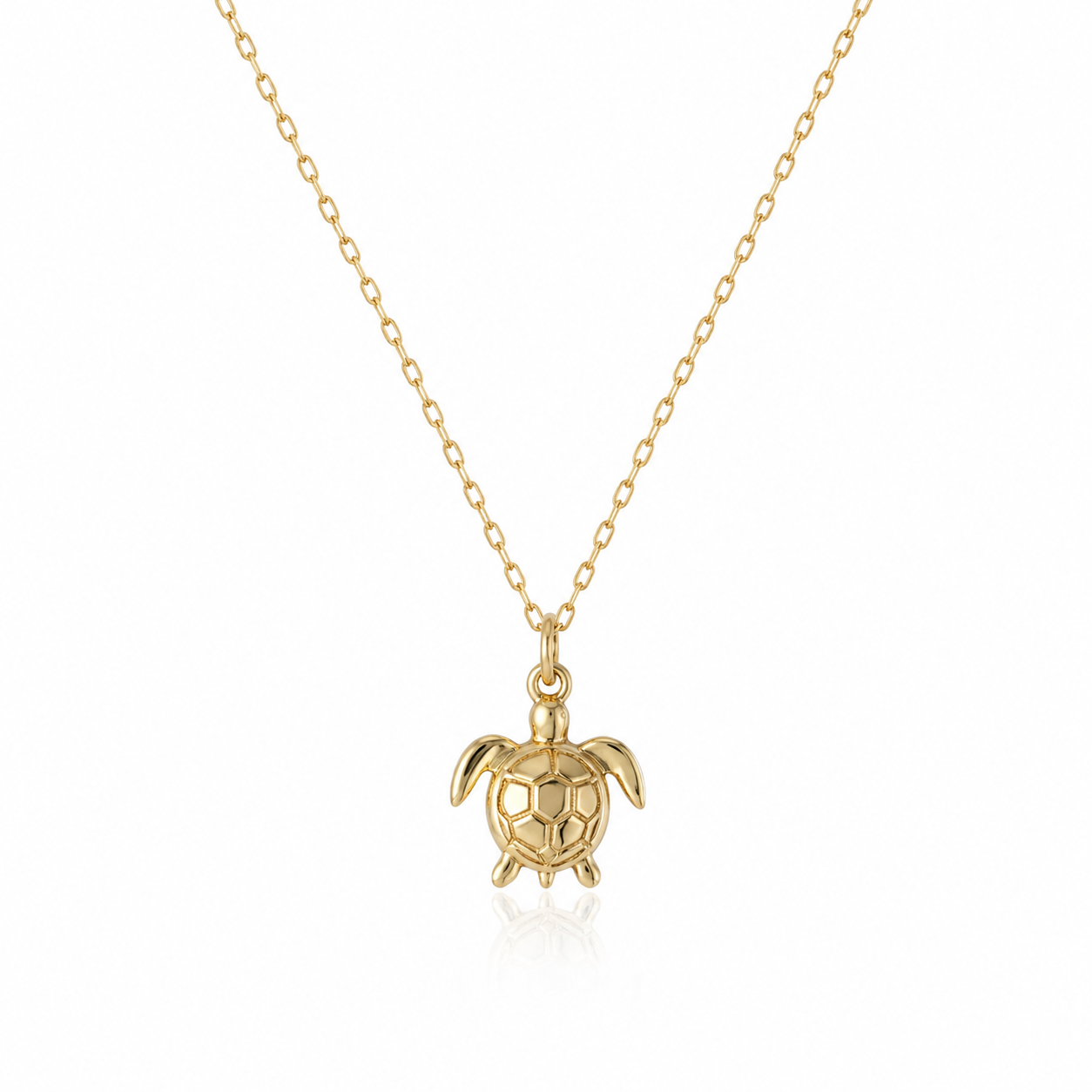 Dainty Turtle Luck Necklace