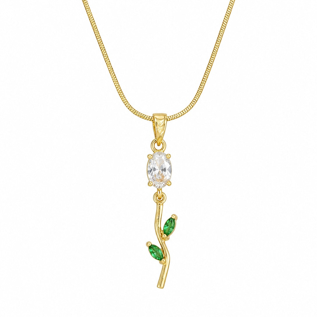 Golden Tulip Necklace