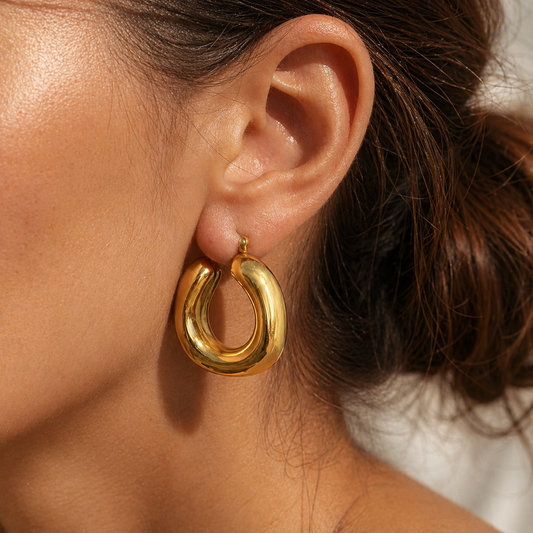 Dexter Gold Hoops