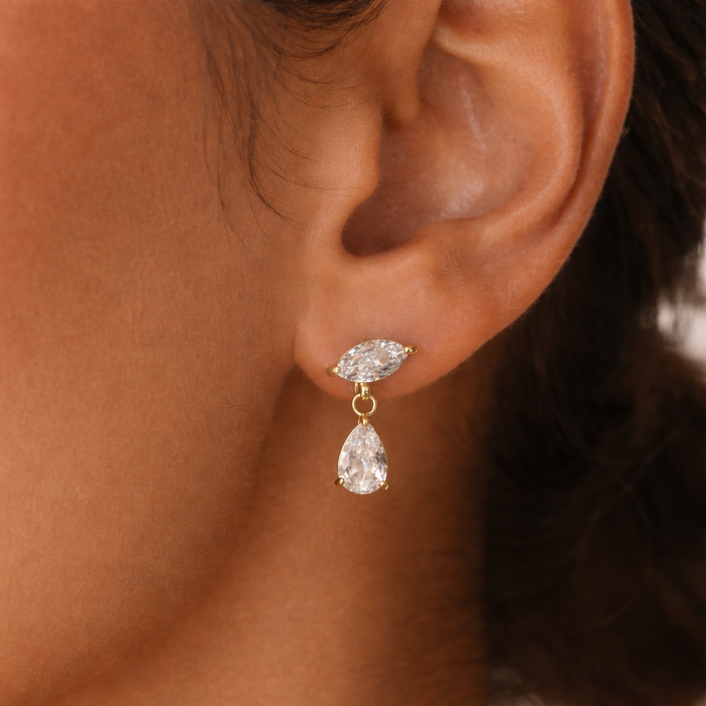 Marquise Dew Earrings