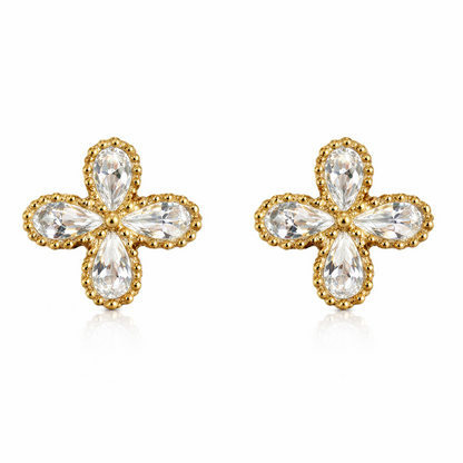 Daphne Zirconia Studs