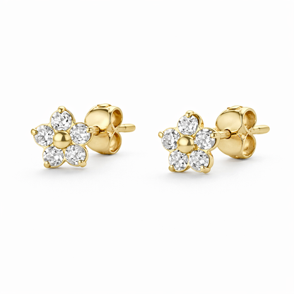 Iced Daisy Studs