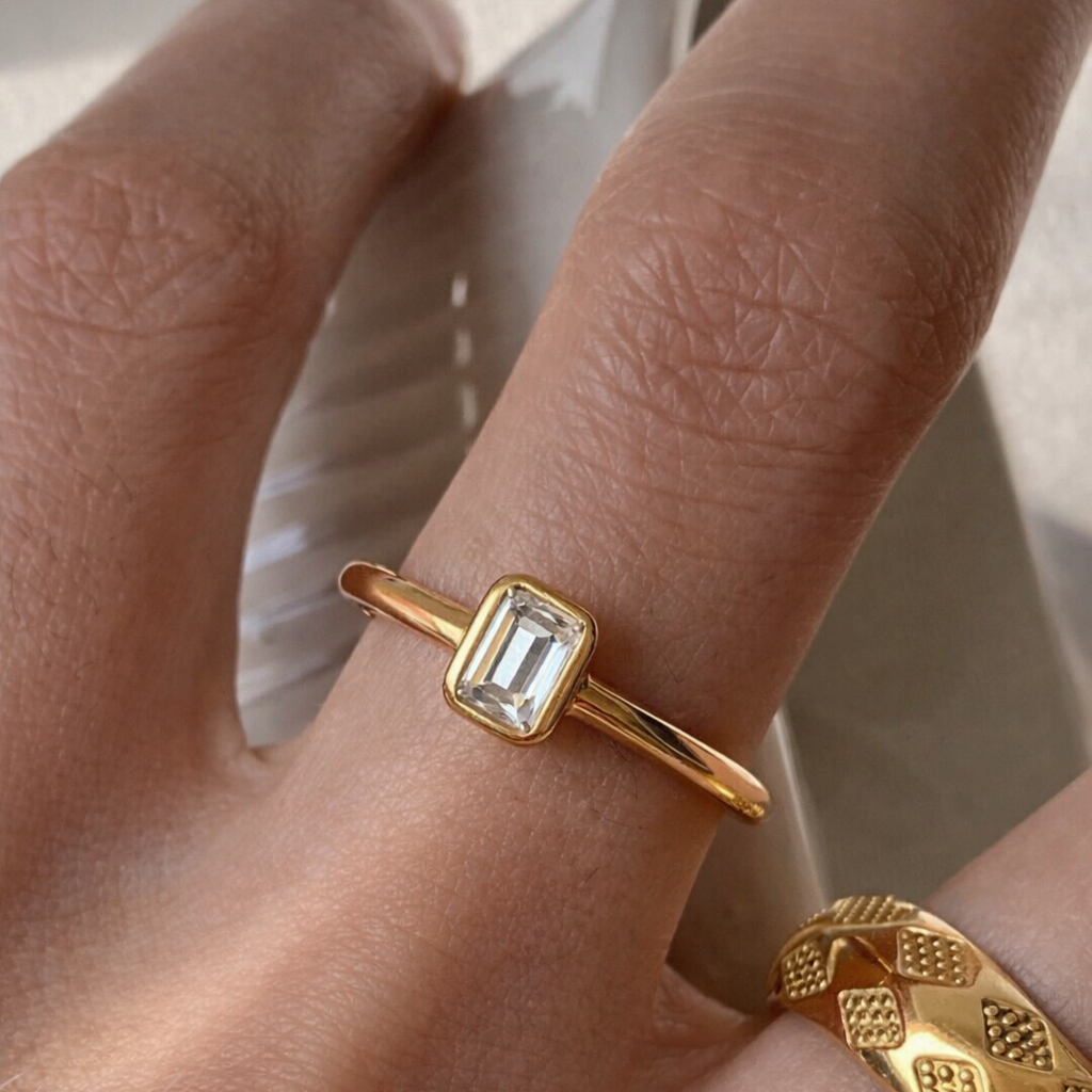 Halo Diamond Ring