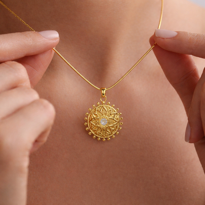 Cosmic Evil Eye Necklace