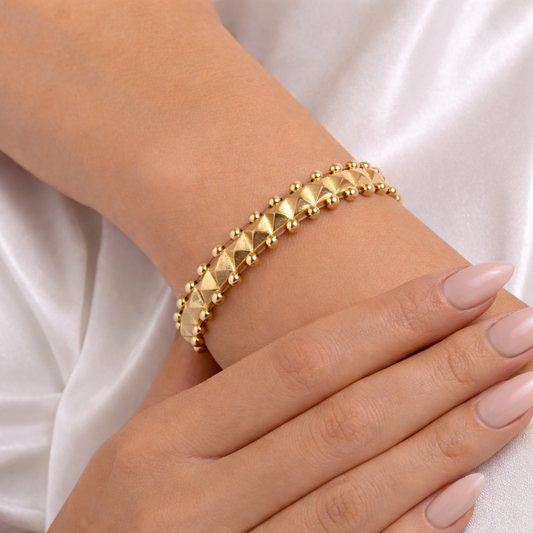 Medusa Gold Band (Large)