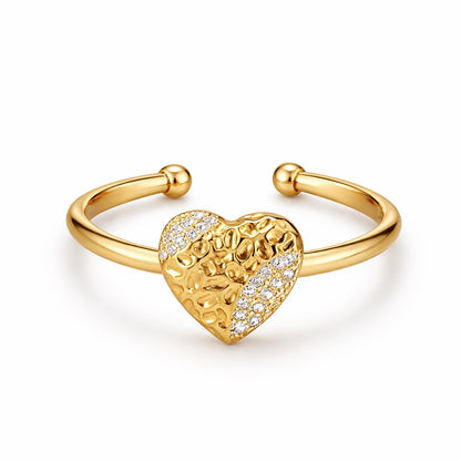Renaissance Heart Ring (Adjustable)