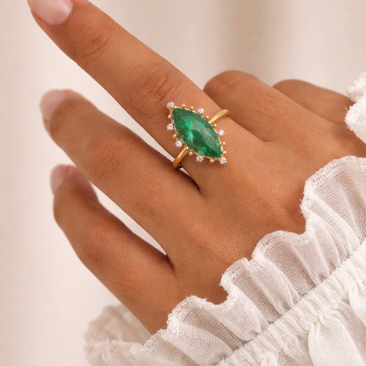 Cleopatra Stone Ring (Adjustable)