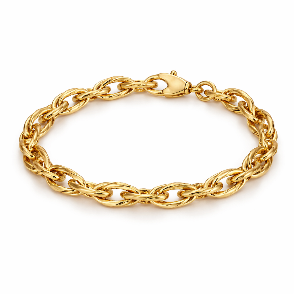 Golden Link Bracelet