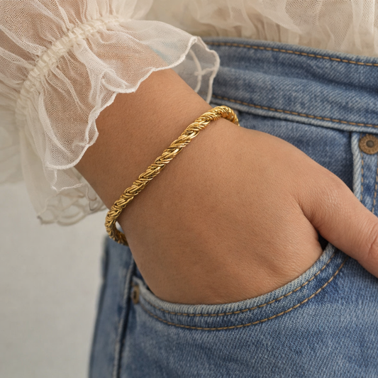 Golden Rope Bracelet