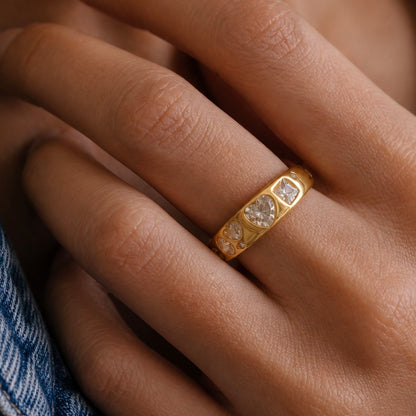 Diamond Scrapbook Ring