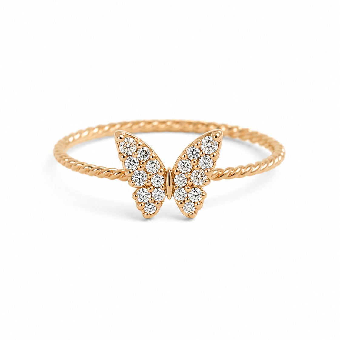Diamond Wings Ring
