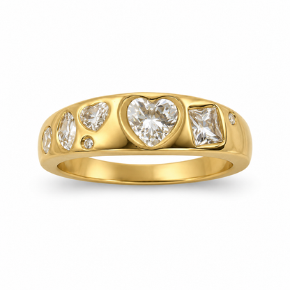 Diamond Scrapbook Ring