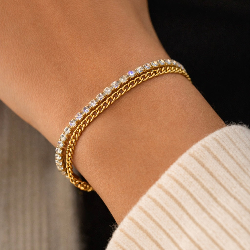 Champagne Zirconia Bracelet